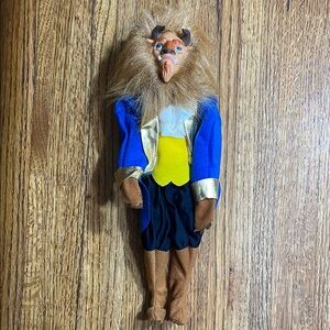 Disney Beast Doll with Blue and Yellow Outfit